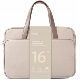 Innostyle Geanta Laptop Femei 15 6 16 Impermeabil Omniprotect Bej, Husa, 16&quot;, Nailon