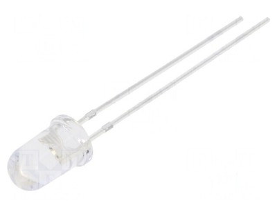 LED UV 30&amp;deg; 40mW 400-405nm 10-20mA THT foto