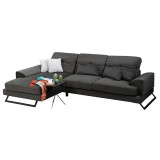 Cumpara ieftin Coltar dreapta PWF-0503 catifea antracit - negru 308x190x100/92cm
