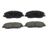 Set placute frana,frana disc SSANGYONG KORANDO (2010 - 2016) KROTTENDORF KRO3418
