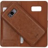 Husa Telefon Wallet Case Samsung S8+ g955 2in1 Brown BeHello