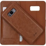 Cumpara ieftin Husa Telefon Wallet Case Samsung S8+ g955 2in1 Brown BeHello