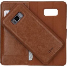 Husa Telefon Wallet Case Samsung S8+ g955 2in1 Brown BeHello