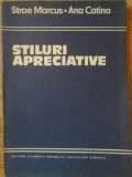 STILURI APRECIATIVE (CERCETARI ASUPRA PSIHOLOGIEI PERSOANEI)-STROE MARCUS, ANA CATINA-258060