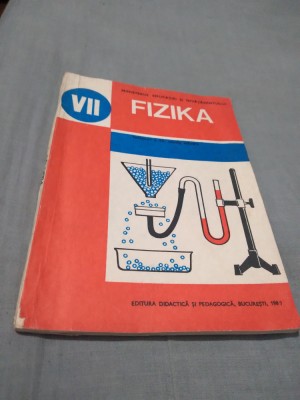 MANUAL PEROADA COMUNISTA FIZICA CLASA VII IN LIMBA MAGHIARA 1987 foto