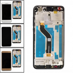 Ecran LCD cu RAMA Huawei P9 lite (2017) P8 Lite (2017) Gold