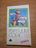 Almanah umoristic - urzica - perpetuum comic - din anul 1983