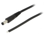 Cablu Alimentare DC 5.5/2.5 1.5m Negru