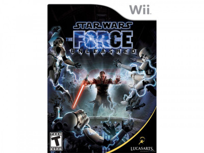 Joc Nintendo Wii Star Wars The FORCE Unleashed de colectie foto