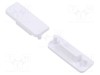 Obturator alb pentru profile LED TOPMET SURFACE14, 20 buc. GEN2 ABS