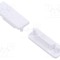 Obturator alb pentru profile LED TOPMET SURFACE14, 20 buc. GEN2 ABS