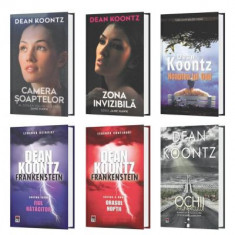 Pachet format din 6 titluri, Camera soaptelor, Zona invizibila, Noaptea lui Odd de Autorul Dean Koontz