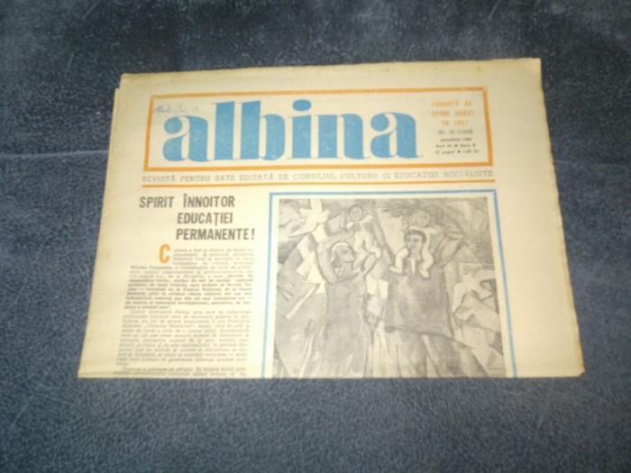 REVISTA ALBINA NR 10 OCTOMBRIE 1983