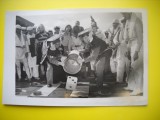 HOPCT 539 F FOTOGRAFIE VECHE-D= 15 / 11 CM-JOCURI TRADITIONALE PE SUBMARIN 1947 SUA -FOTO AGENTIA ACME NEWSPICTURES PHOTOS 1947
