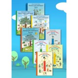 Pachet Mare Hoinari prin anotimpuri - 4 carti ilustrate + 4 carti de colorat - Rotraut Susanne Berner