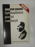 SPIRITUALITATEA POEZIEI ROMANESTI - NICHIFOR CRAINIC