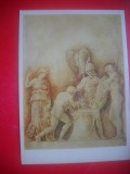 HOPCT 23427 SACRIFICIUL MINERVA -FRANCESCO FRANCIA 1450-1517 --MUZEE RUSIA - CP PICTURA --NECIRCULATA