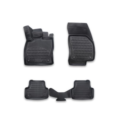 Covoare cauciuc tavita compatibile Seat Leon 3 2012-2020 Cod: 3D AP-1039 / A80-X101v4 Automotive TrustedCars foto