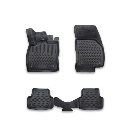 Covoare cauciuc tavita compatibile Seat Leon 3 2012-2020 Cod: 3D AP-1039 / A80-X101v4 Automotive TrustedCars