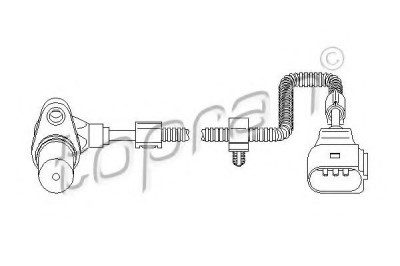 Senzor turatie,management motor VW GOLF IV Variant (1J5) (1999 - 2006) TOPRAN 111 381 foto