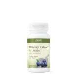Gnc Herbal Plus Bilberry Extract &amp; Lutein, Extract De Afine Si Luteina, 30 Cps
