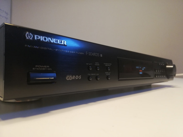 Tuner PIONEER model F204RDS - FM Stereo / AM - Impecabil/England