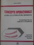 CONCEPTE OPERATIONALE. LIMBA SI LITERATURA ROMANA TERMINOLOGIE LITERARA EXPLICATA SI EXEMPLIFICATA-ELENA BO-217178
