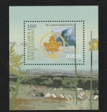 Macedonia 2007-Europa CEPT,Cercetasi,Colita dantelata,MNH,Mi.Bl.17 (Mi.432), Organizatii internationale, Nestampilat