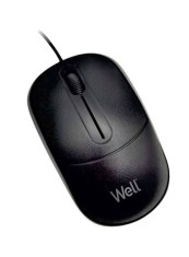 Mouse WELL MU005 USB Negru foto