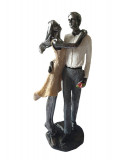 Cumpara ieftin Statueta decorativa, Cuplu de Indragostiti, Multicolor, 21 cm, GXL004