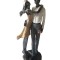 Statueta decorativa, Cuplu de Indragostiti, Multicolor, 21 cm, GXL004