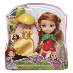 Disney Sofia Intai - Papusa Sofia cu colectie de haine, 15 cm foto