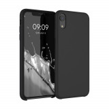 Husa pentru Apple iPhone XR, Silicon, Negru, 45910.01, Carcasa, Kwmobile