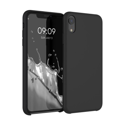 Husa pentru Apple iPhone XR, Silicon, Negru, 45910.01 foto