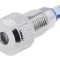 Lampă LED plată albă 12VDC &Oslash;8mm IP67 pentru lipit