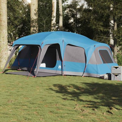 vidaXL Cort de familie cu dom verandă pentru 9 persoane, impermeabil 4009585 foto
