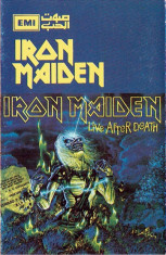 Caseta audio Iron Maiden ?? Live After Death,originala foto