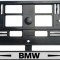 Set 2 bucati, suport numar inmatriculare BMW MPower II