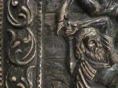 Sfantul Dimitrie, Izvoratorul De Mir, Icoana Argint foto