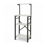 Raft Bucatarie Smart Adore, 4 rafturi, Alb, 60 x 128 x 40 cm