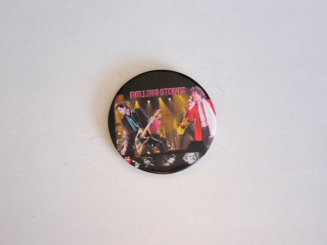 QW9 I 52 - Insigna - tematica muzica - Rolling Stones
