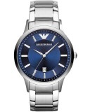 Cumpara ieftin Ceas Barbatesc Emporio Armani Classic AR11180, Quartz, Inox, 43mm, Bratara Inox, Geam Cristal Mineral, Rezistent la Apa 5ATM