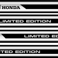 Set protectii praguri CROM - Honda Limited Edition