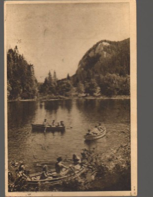 CPIB 15596 CARTE POSTALA - LACUL ROSU (GHILCOS), VEDERE, RPR, LIBRARIA NOASTRA foto