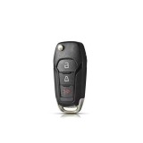 Carcasa Cheie Telecomanda Ford 3 Butoane + Lamela, Plastic ABS, Fara Cip/Electronica