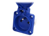Conector Alimentare AC 250VAC 16A Albastru 2P+PE