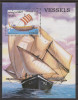 AFGANISTAN 1999 NAVIGATIE CORABII( colita dantelata) MNH, Nestampilat