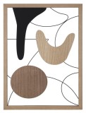 Mauro Ferretti Panou De Perete Astroy -B- cm 60X2X80 | Aosom Romania