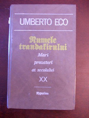 NUMELE TRANDAFIRULUI- UMBERTO ECO, r3b foto