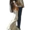Statueta decorativa, Cuplu de Indragostiti, Multicolor, 23 cm, GXL005